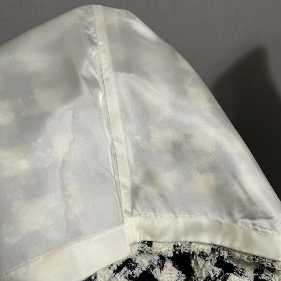 Vintage Houndstooth Tweed Houndstooth Print Dress Sz-10/12 (Large) - Picture 10 of 10